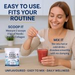 Nordic Marine Collagen Powder - 100% Pure Hydrolysed Collagen Peptides - 400g | 30 Servings - Image 8