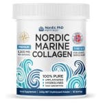 Nordic Marine Collagen Powder - 100% Pure Hydrolysed Collagen Peptides - 240g | 36 Servings