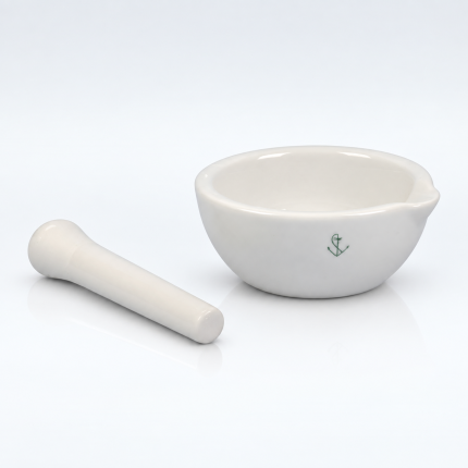 Nahita Glazed Mortar and Pestle, 100 mm — product image