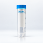 Endo HQ self-standing 50 mL polypropylene centrifuge tube with screw cap; pack of 50