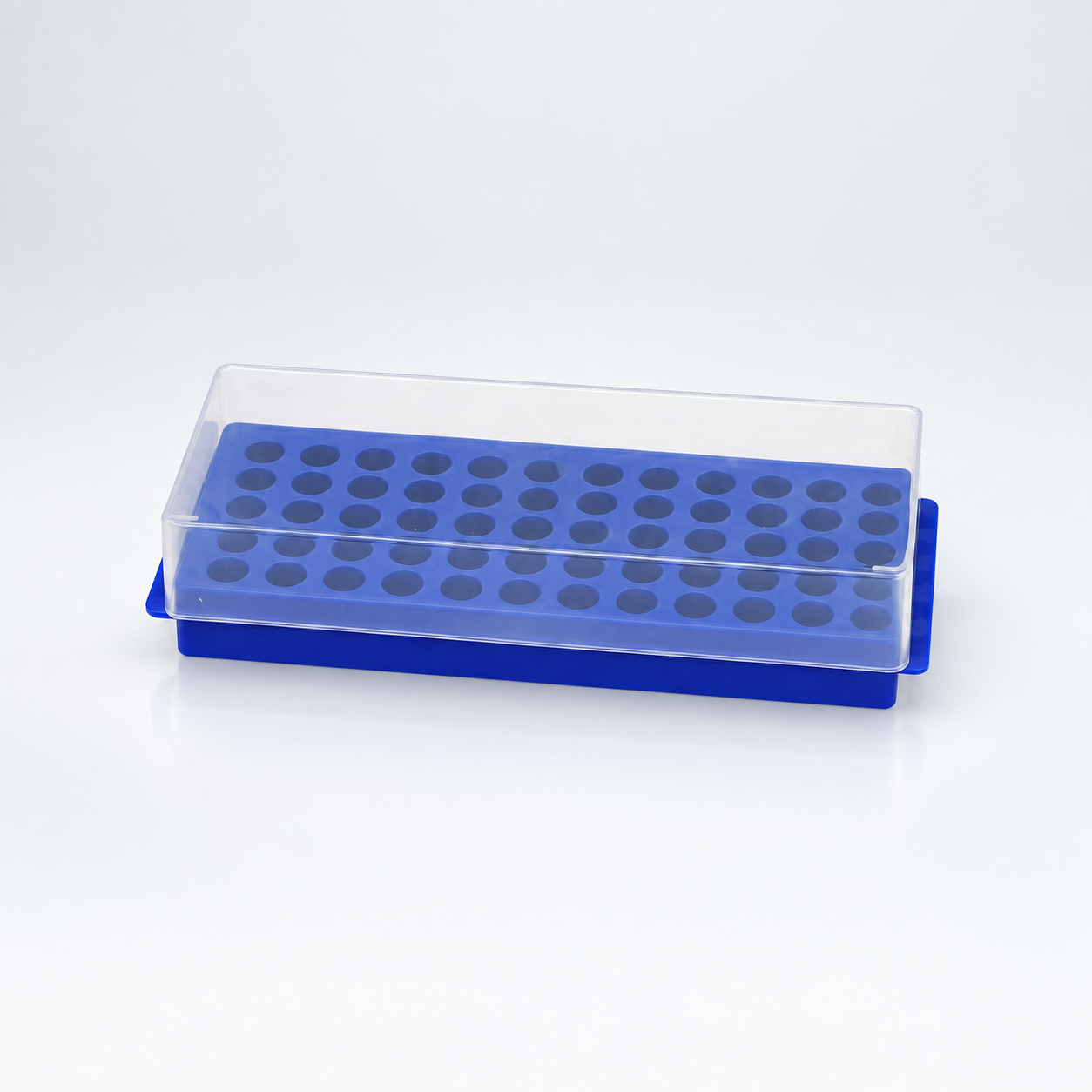BJL019-studio Endo Reversible Microtube Rack, 60 Places, Blue — product image