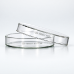 Glassco Borosilicate Glass Petri Dish with Lid, 100 mm — supplier product photograph
