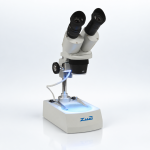 Zuzi 218/2 Stereo Microscope, 20× & 40× — supplier product photograph