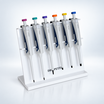 Digipette Acrylic Stand for Six Micropipettes — alternative product view