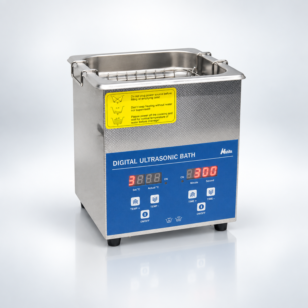 ZCC016-studio Nahita Digital Heated Ultrasonic Bath, 2 L — product image